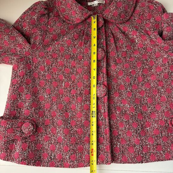 Joy Joy Cropped Jacket Size Large - Picture 8 of 12